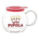 Pipoqueira para Micro-Ondas com Tampa de Silicone para Manteiga