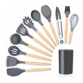Jogo de Cozinha Kit com 12 Peças de Silicone